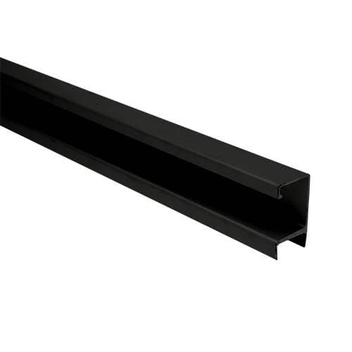 Perfil Manija "C" x 3 mts Negro