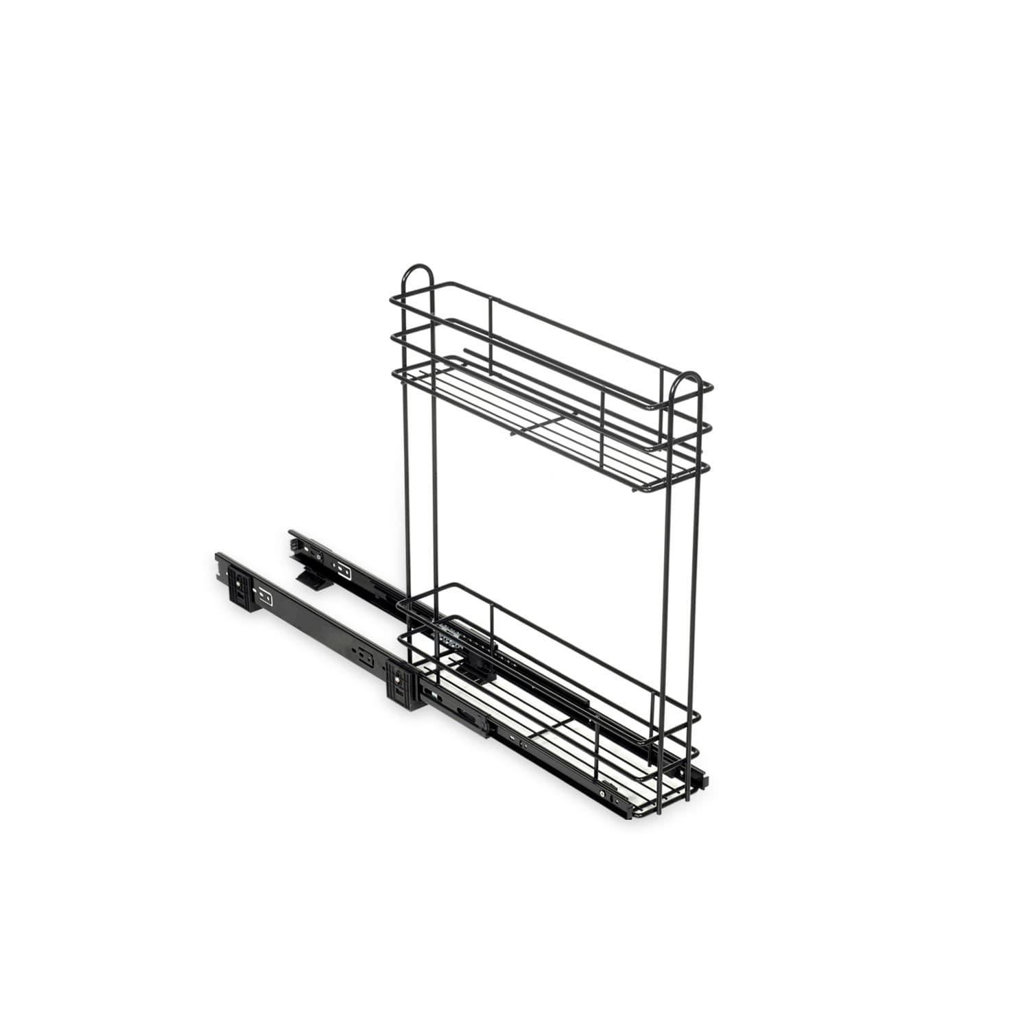 Canasto Extraible 2 nivel 360x530x450 cromo